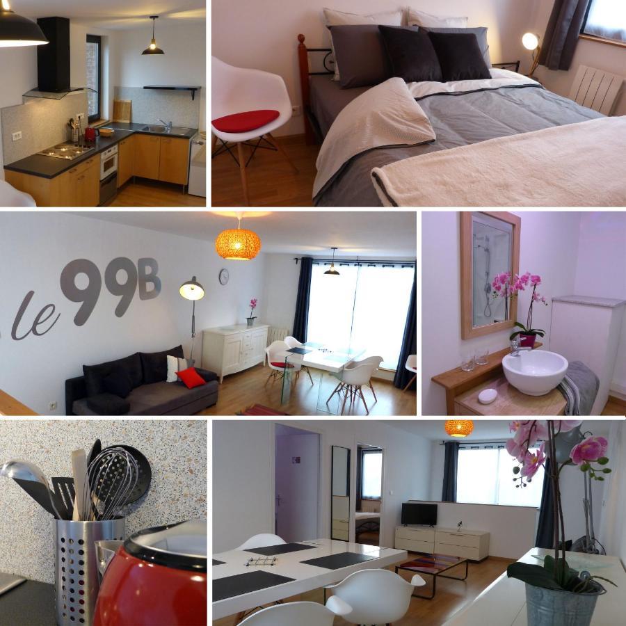 Le 99B Modern Apartment Queen Size Bed Connected Tv Hallennes-lez-Haubourdin Exterior photo