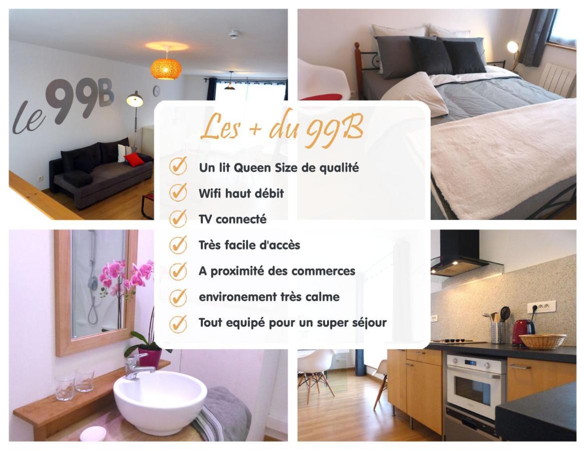 Le 99B Modern Apartment Queen Size Bed Connected Tv Hallennes-lez-Haubourdin Exterior photo